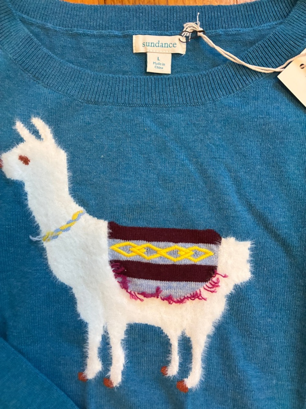 NWT Sundance Llama sweater - Picture 2 of 5